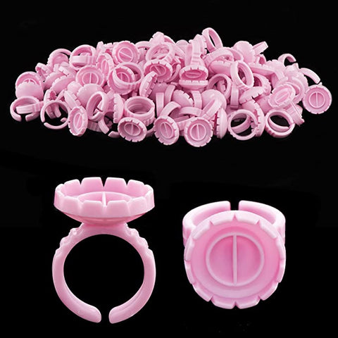 Disposable Basic Glue Rings (100pcs)